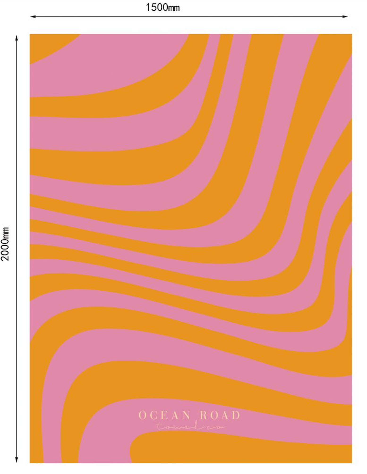 The 'Soda Pop' Oversized Microfibre Beach Towel – Ocean Road Towel Co